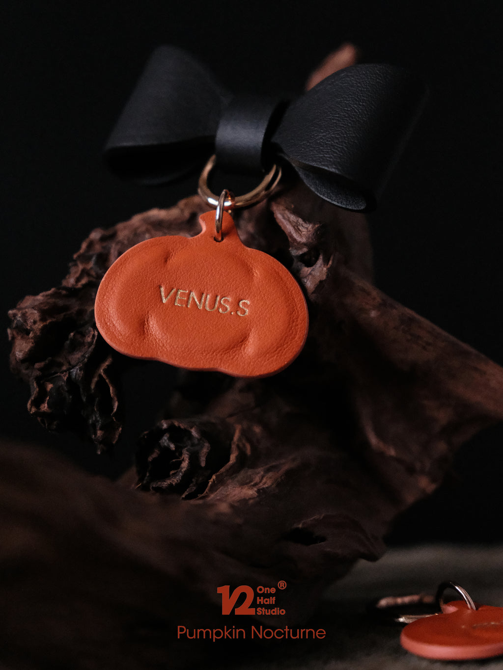 Pumpkin Nocturne | Personalised Key Ring