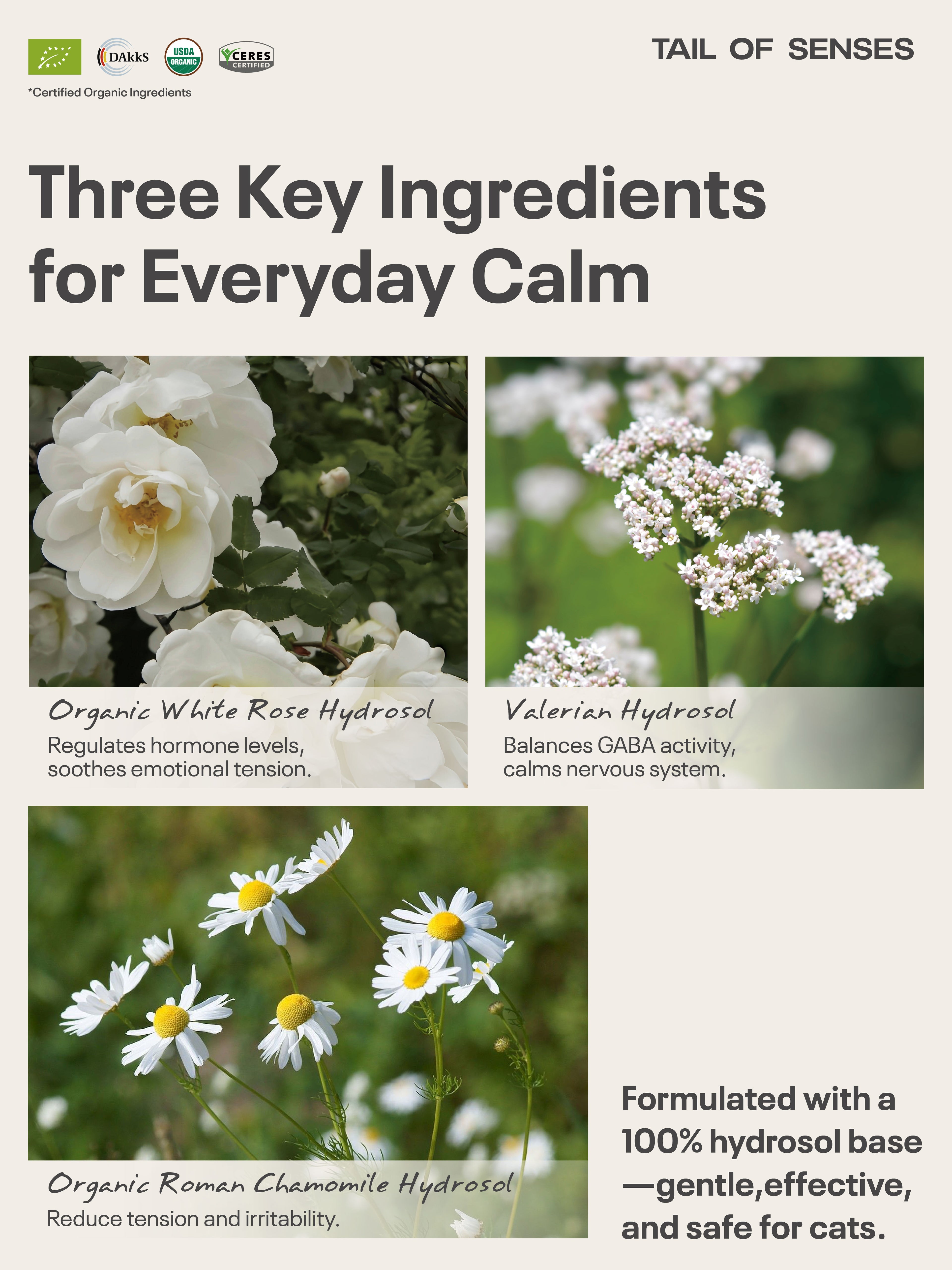 Natural Calming Spray for CATS