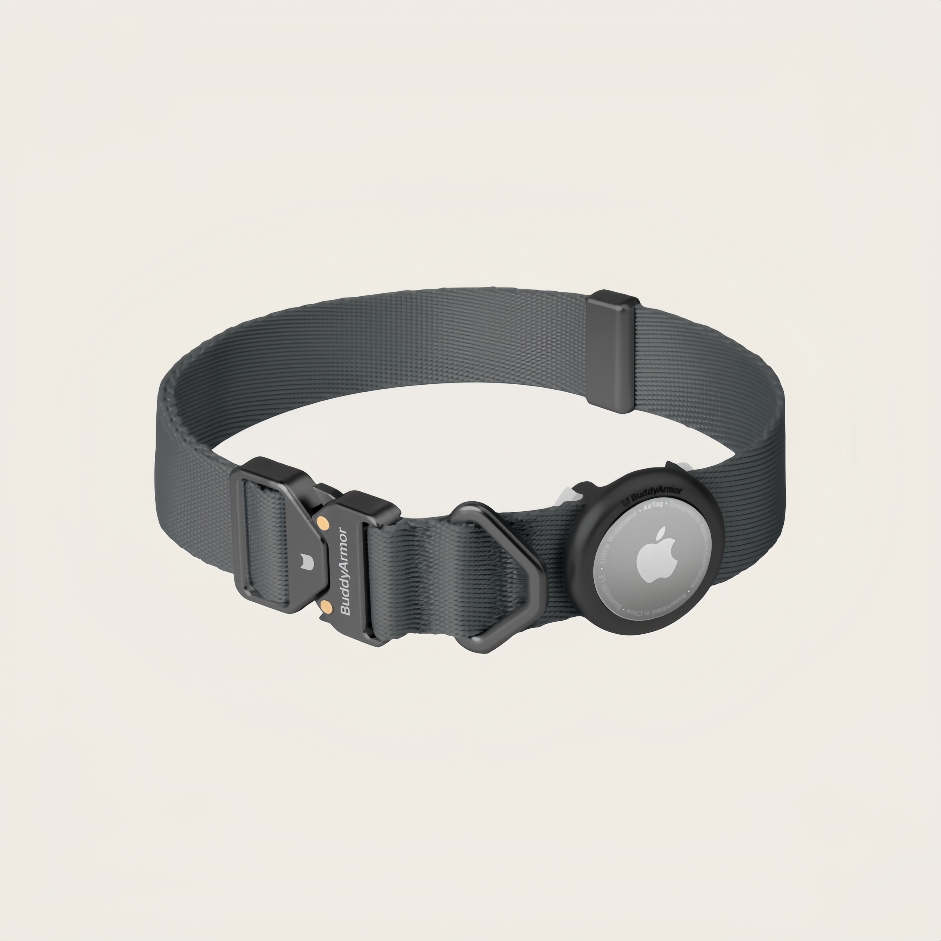 Light Alloy Collar Pro + Airtag Holder