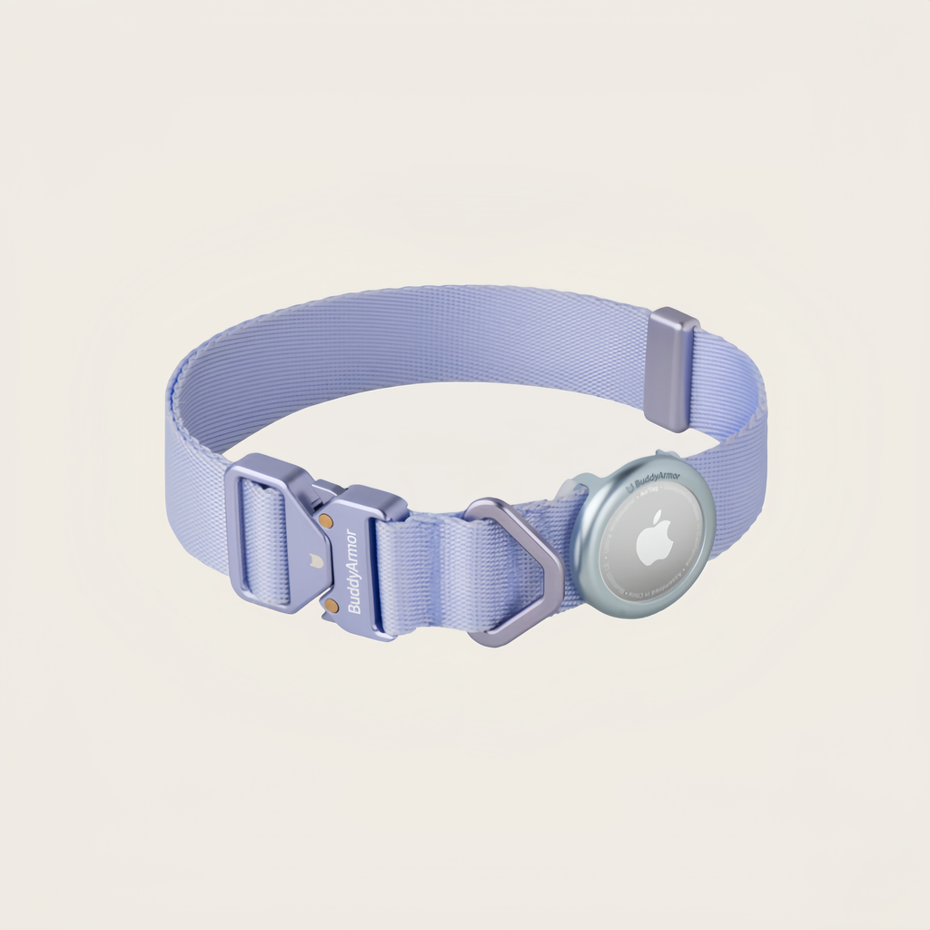 Light Alloy Collar Pro + Airtag Holder