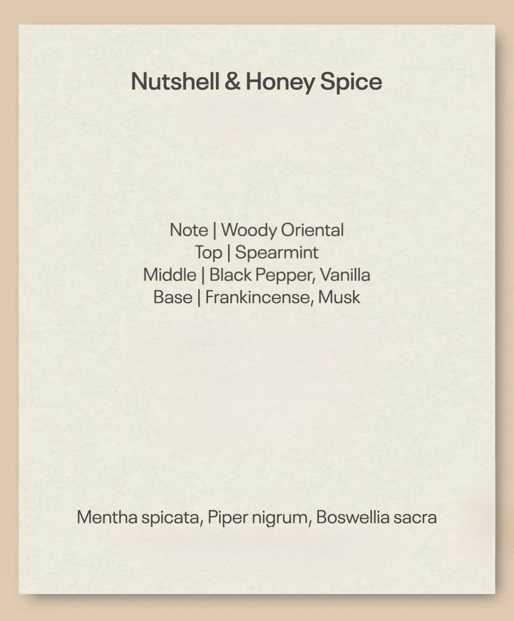 Pet-Friendly Aroma Reed Diffuser | Nutshell & Honey Spice