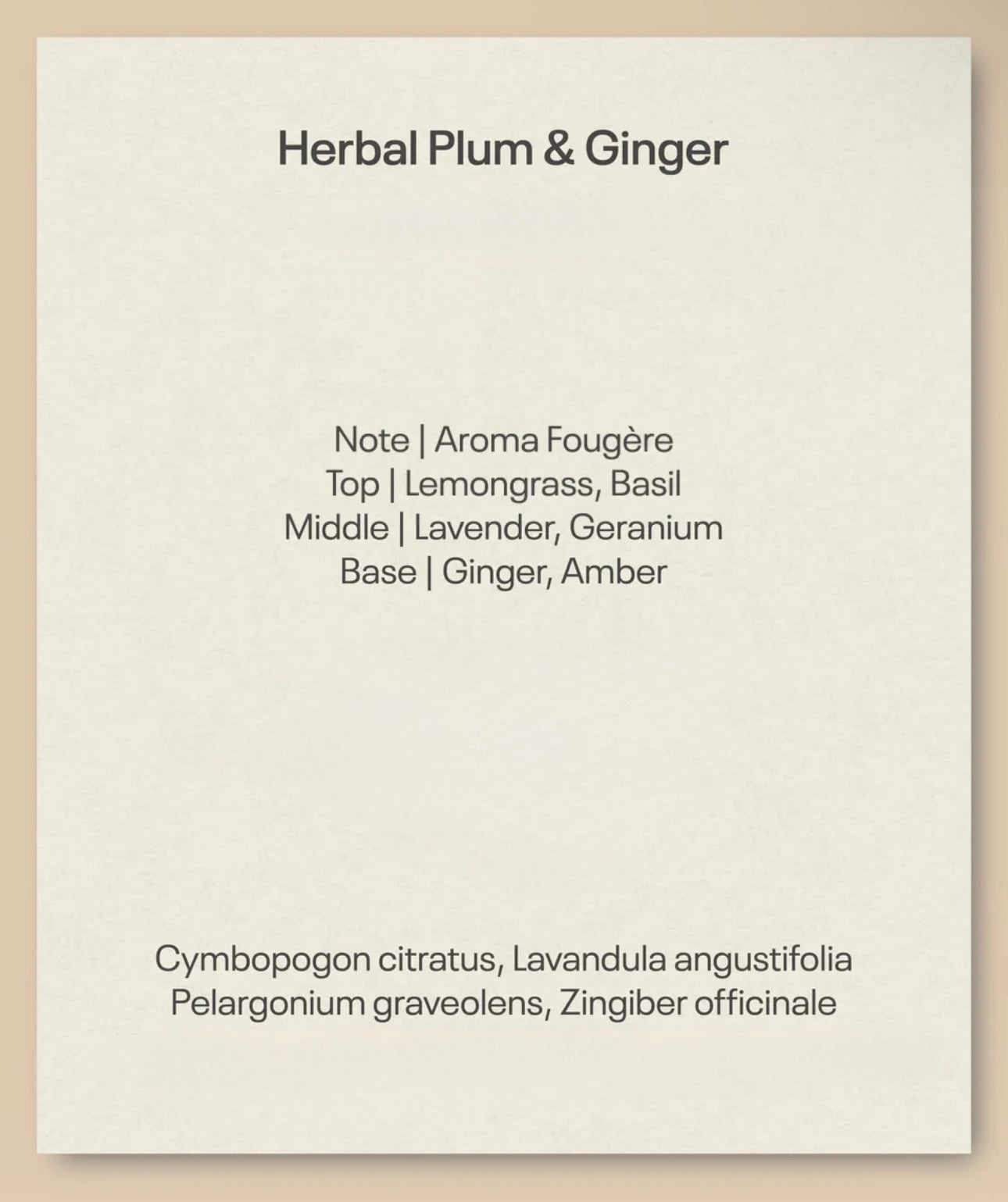 Pet-Friendly Aroma Reed Diffuser | Herbal Plum & Ginger