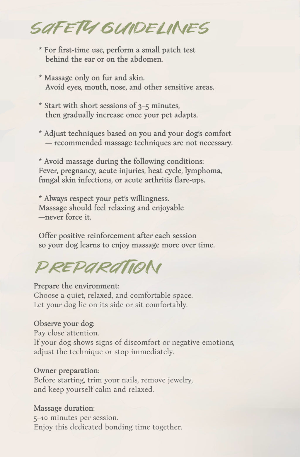 Joint & Muscle Essential Oil Blend for Dogs