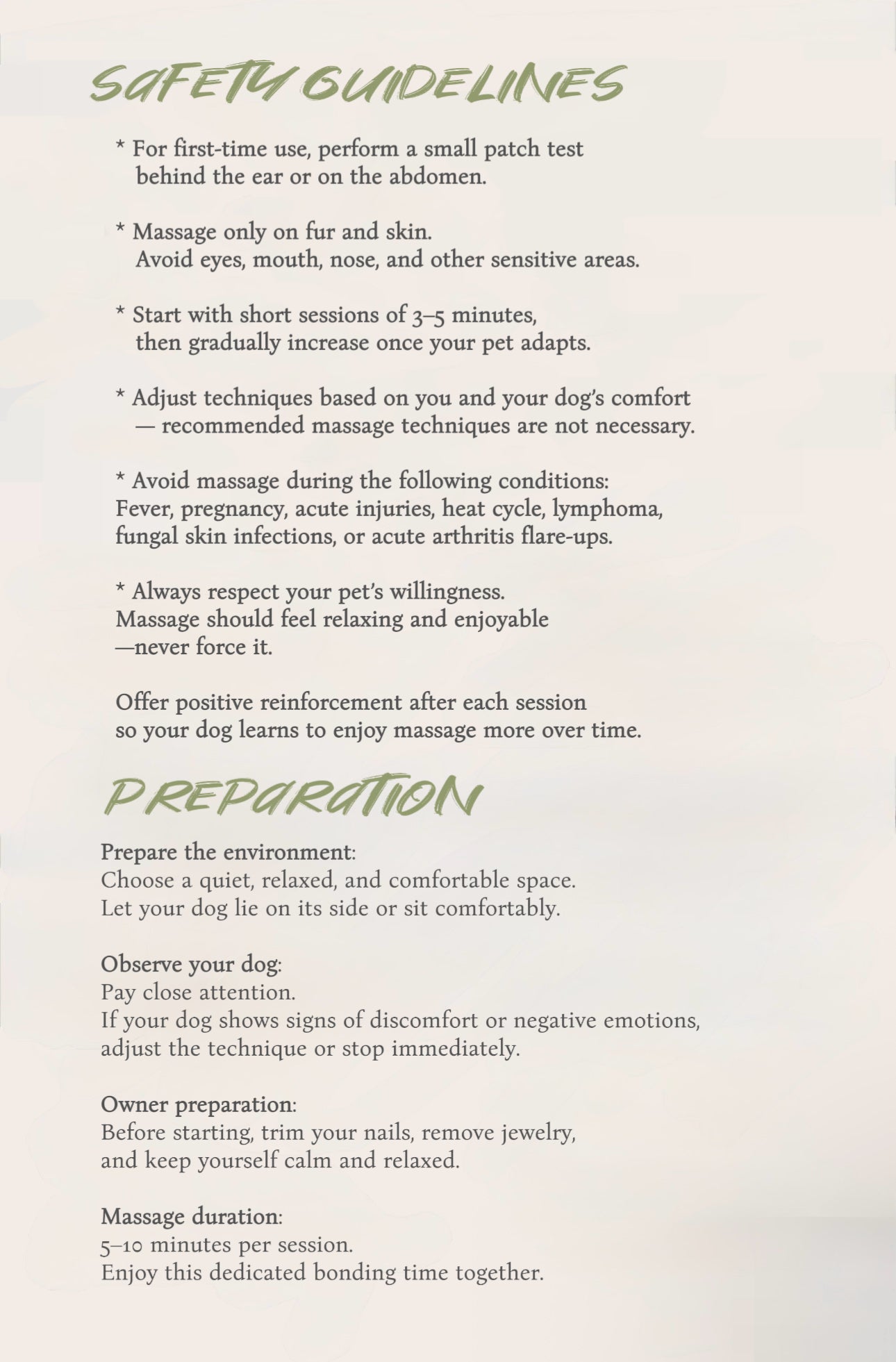 Joint & Muscle Essential Oil Blend for Dogs