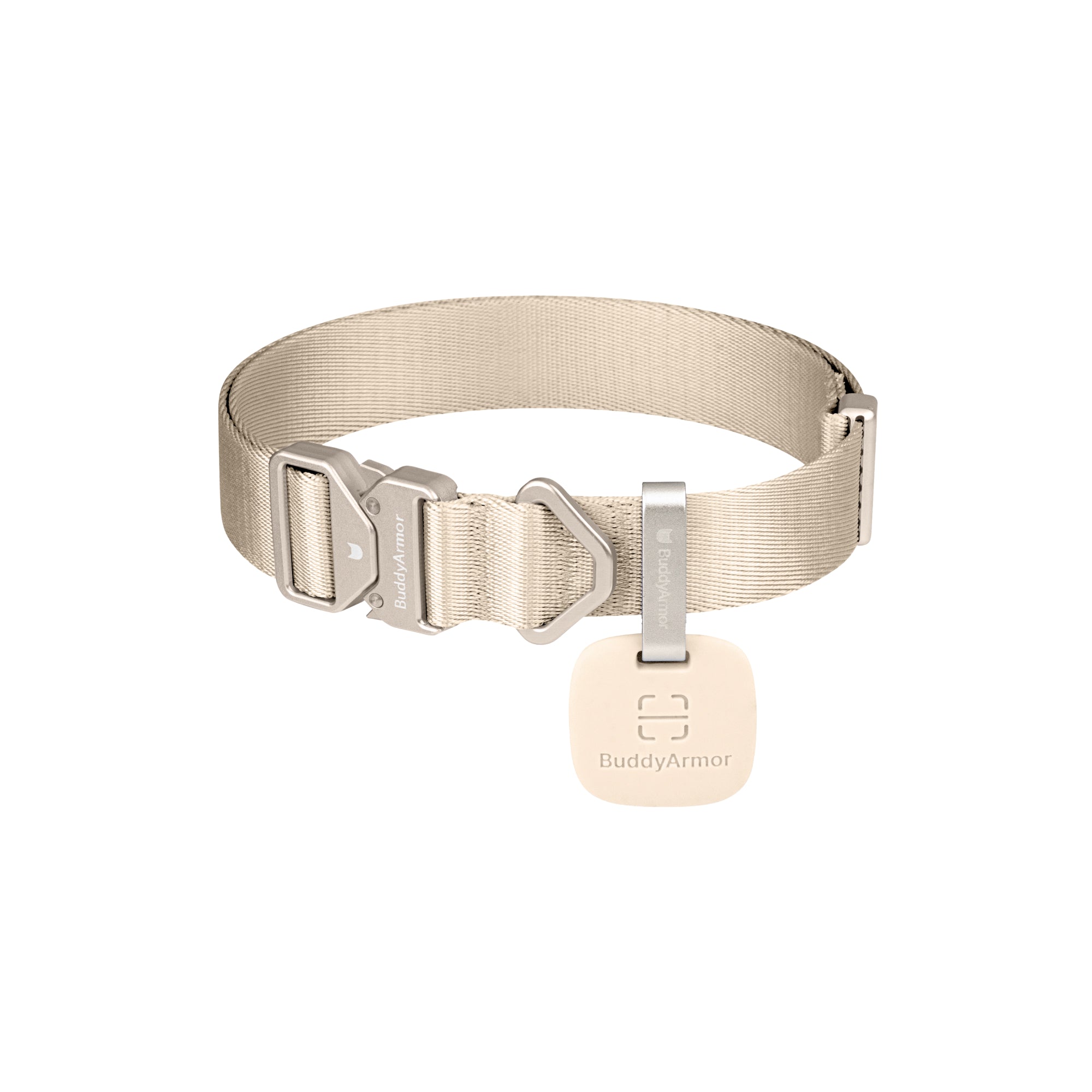 Light Alloy Dog Collar Pro + QR Code Tag