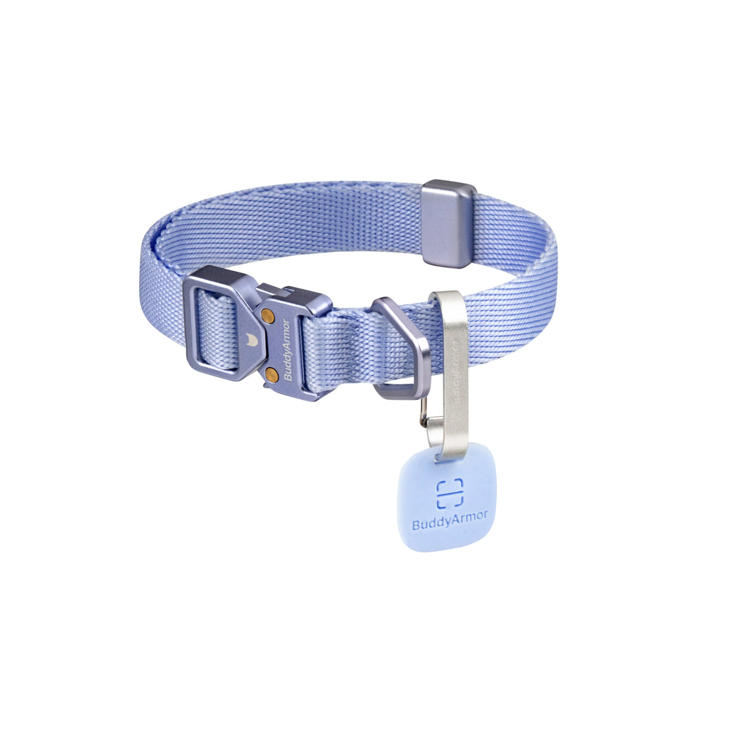 Light Alloy Dog Collar Pro + QR Code Tag