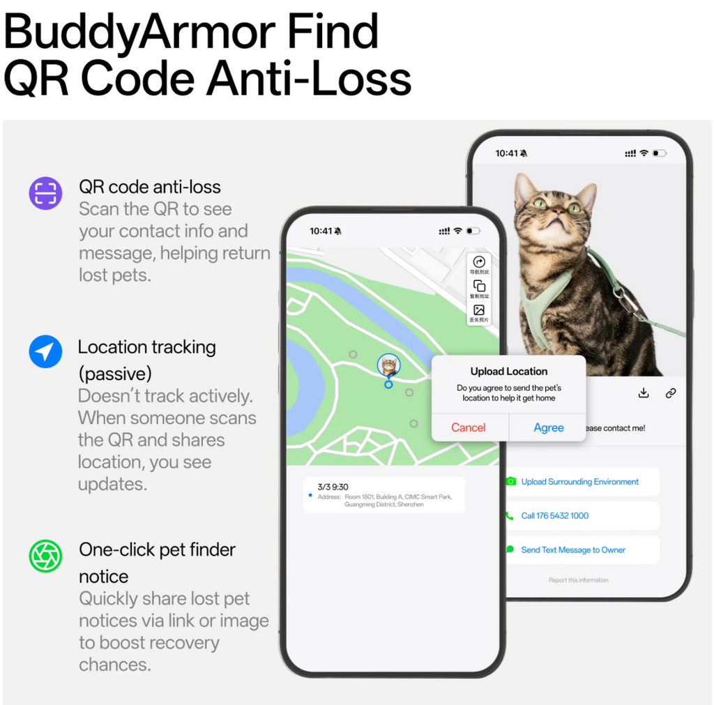Anti-Lost QR Code Tag