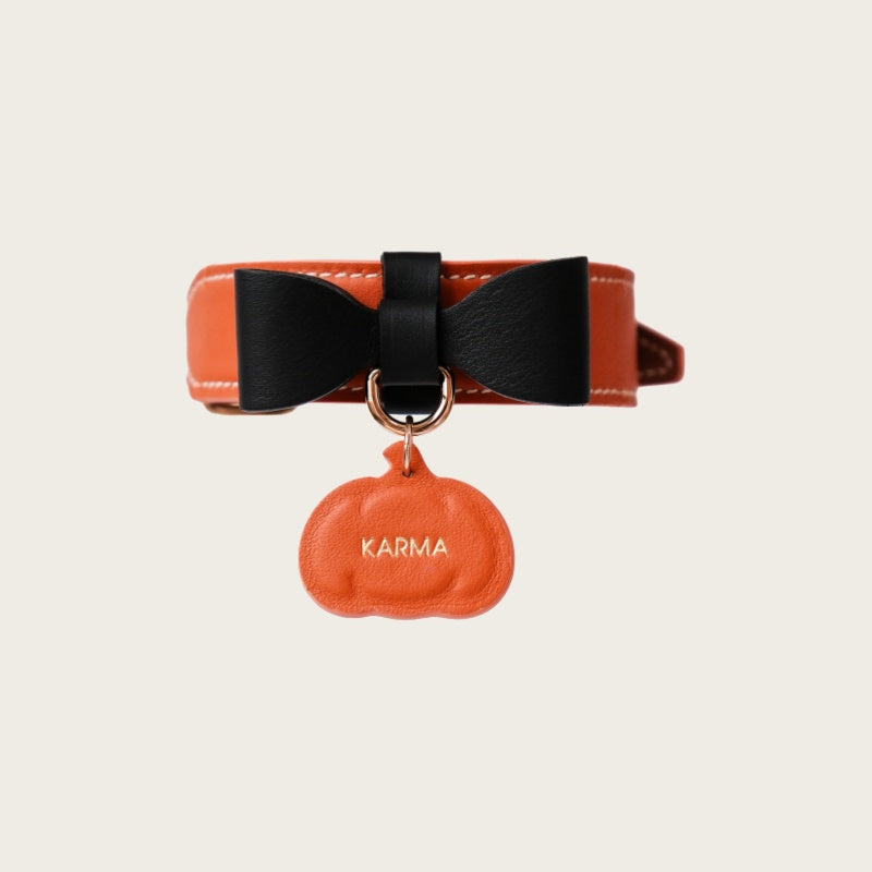 Pumpkin Nocturne | Personalised Dog Collar